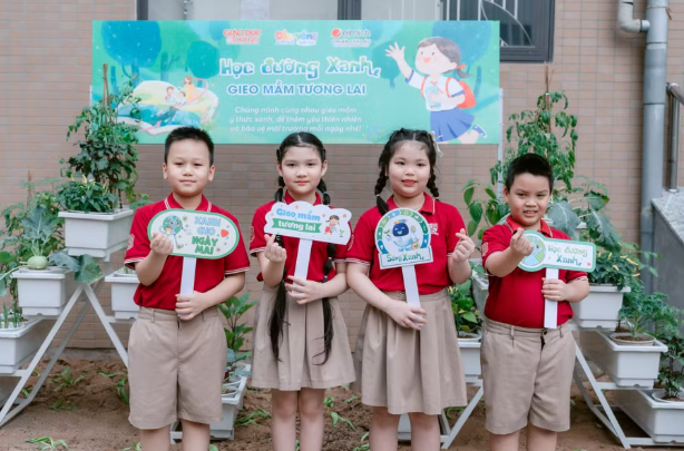 Học đường Xanh - Gieo mầm tương lai: Hành trình gắn kết giáo dục môi trường với thực tiễn